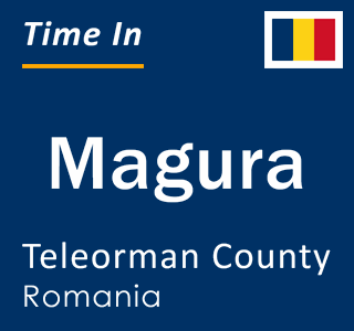 Current local time in Magura, Teleorman County, Romania