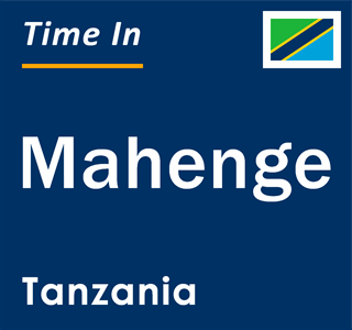 Current local time in Mahenge, Tanzania