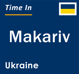 Current local time in Makariv, Ukraine