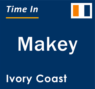 Current local time in Makey, Ivory Coast