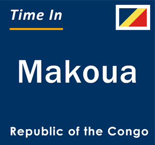 Current local time in Makoua, Republic of the Congo