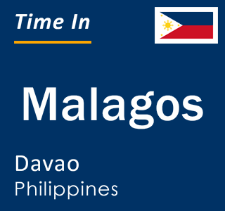 Current local time in Malagos, Davao, Philippines