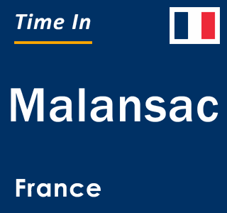 Current local time in Malansac, France