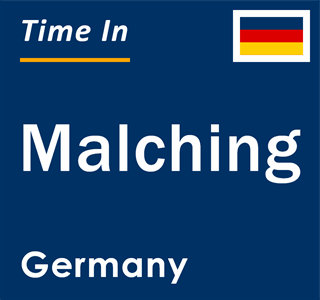 Current local time in Malching, Germany