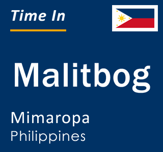 Current local time in Malitbog, Mimaropa, Philippines