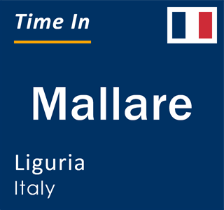 Current local time in Mallare, Liguria, Italy