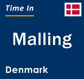 Current local time in Malling, Denmark