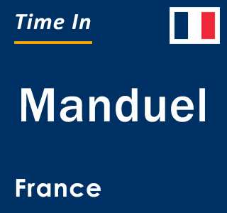 Current local time in Manduel, France