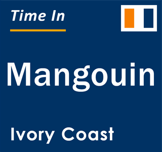 Current local time in Mangouin, Ivory Coast