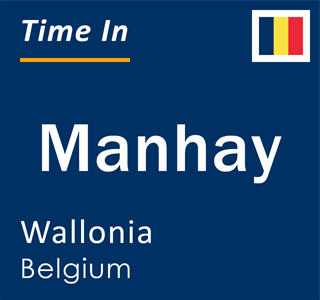 Current local time in Manhay, Wallonia, Belgium