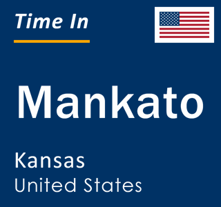 Current local time in Mankato, Kansas, United States