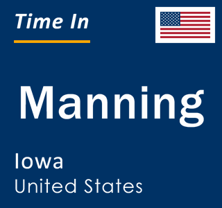 Current local time in Manning, Iowa, United States