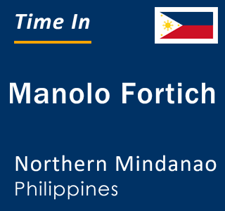 Current local time in Manolo Fortich, Northern Mindanao, Philippines