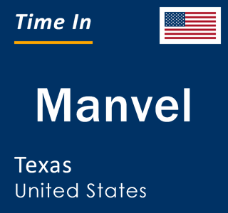 Current local time in Manvel, Texas, United States