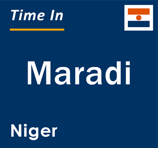 Current local time in Maradi, Niger