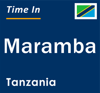 Current local time in Maramba, Tanzania