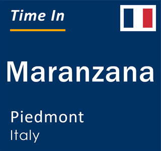 Current local time in Maranzana, Piedmont, Italy