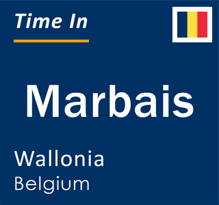 Current local time in Marbais, Wallonia, Belgium