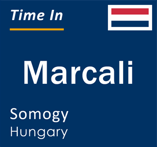 Current local time in Marcali, Somogy, Hungary