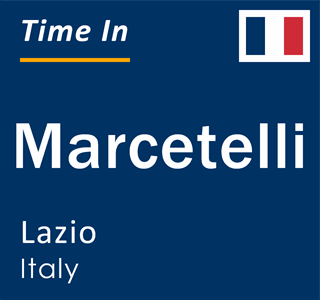 Current local time in Marcetelli, Lazio, Italy