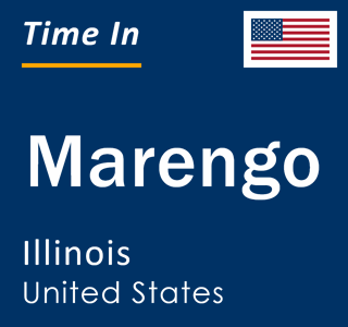 Current local time in Marengo, Illinois, United States