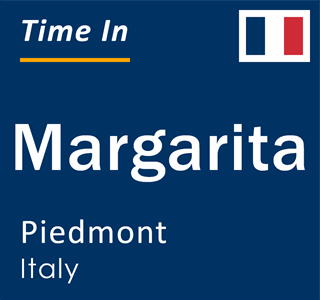 Current local time in Margarita, Piedmont, Italy