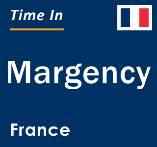 Current local time in Margency, France