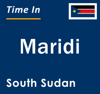 Current local time in Maridi, South Sudan