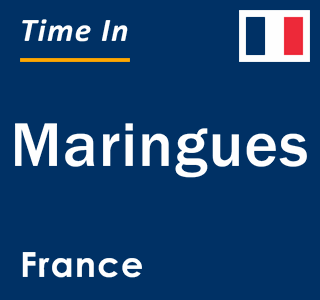 Current local time in Maringues, France