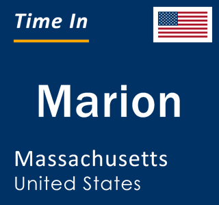 Current local time in Marion, Massachusetts, United States