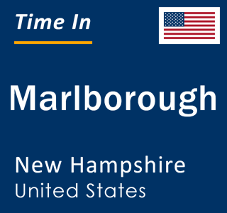 Current local time in Marlborough, New Hampshire, United States