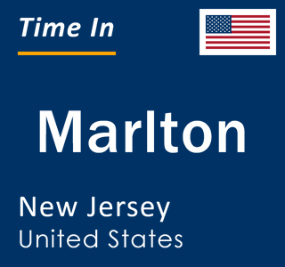 Current local time in Marlton, New Jersey, United States