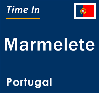 Current local time in Marmelete, Portugal