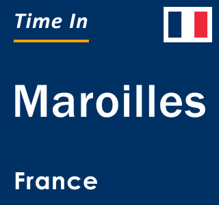 Current local time in Maroilles, France