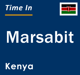 Current local time in Marsabit, Kenya