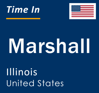 Current local time in Marshall, Illinois, United States