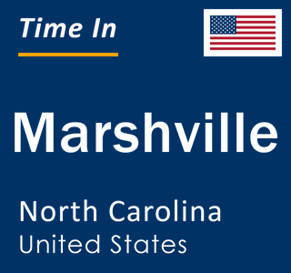 Current local time in Marshville, North Carolina, United States