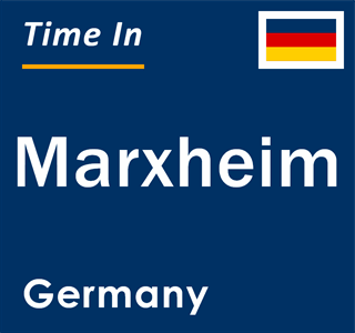 Current local time in Marxheim, Germany