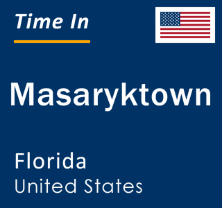 Current local time in Masaryktown, Florida, United States