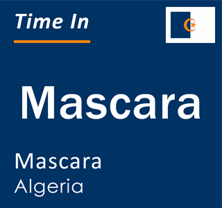 Current local time in Mascara, Mascara, Algeria