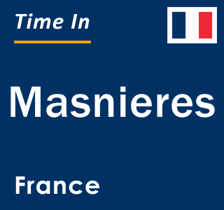 Current local time in Masnieres, France