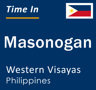 Current local time in Masonogan, Western Visayas, Philippines