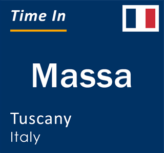 Current local time in Massa, Tuscany, Italy