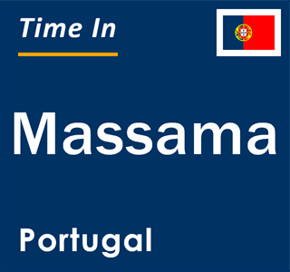 Current local time in Massama, Portugal