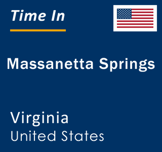 Current local time in Massanetta Springs, Virginia, United States