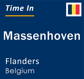 Current local time in Massenhoven, Flanders, Belgium