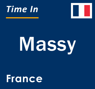 Current local time in Massy, France