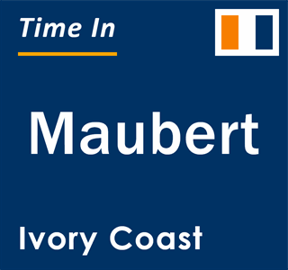 Current local time in Maubert, Ivory Coast