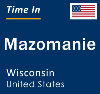 Current local time in Mazomanie, Wisconsin, United States