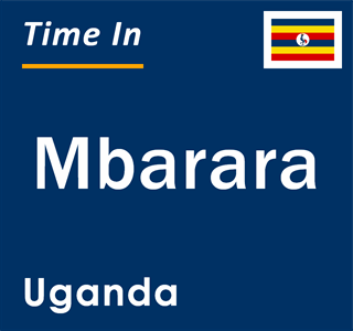 Current local time in Mbarara, Uganda